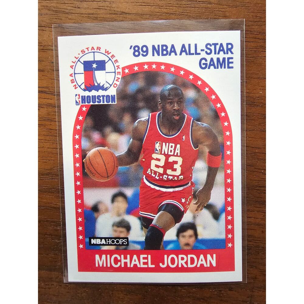 Michael Jordan 1989-1990 NBA Hoops #21 - Chicago Bulls - NBA - Fresh Pull